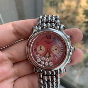 Chopard happy sport women watch with 7 diomond